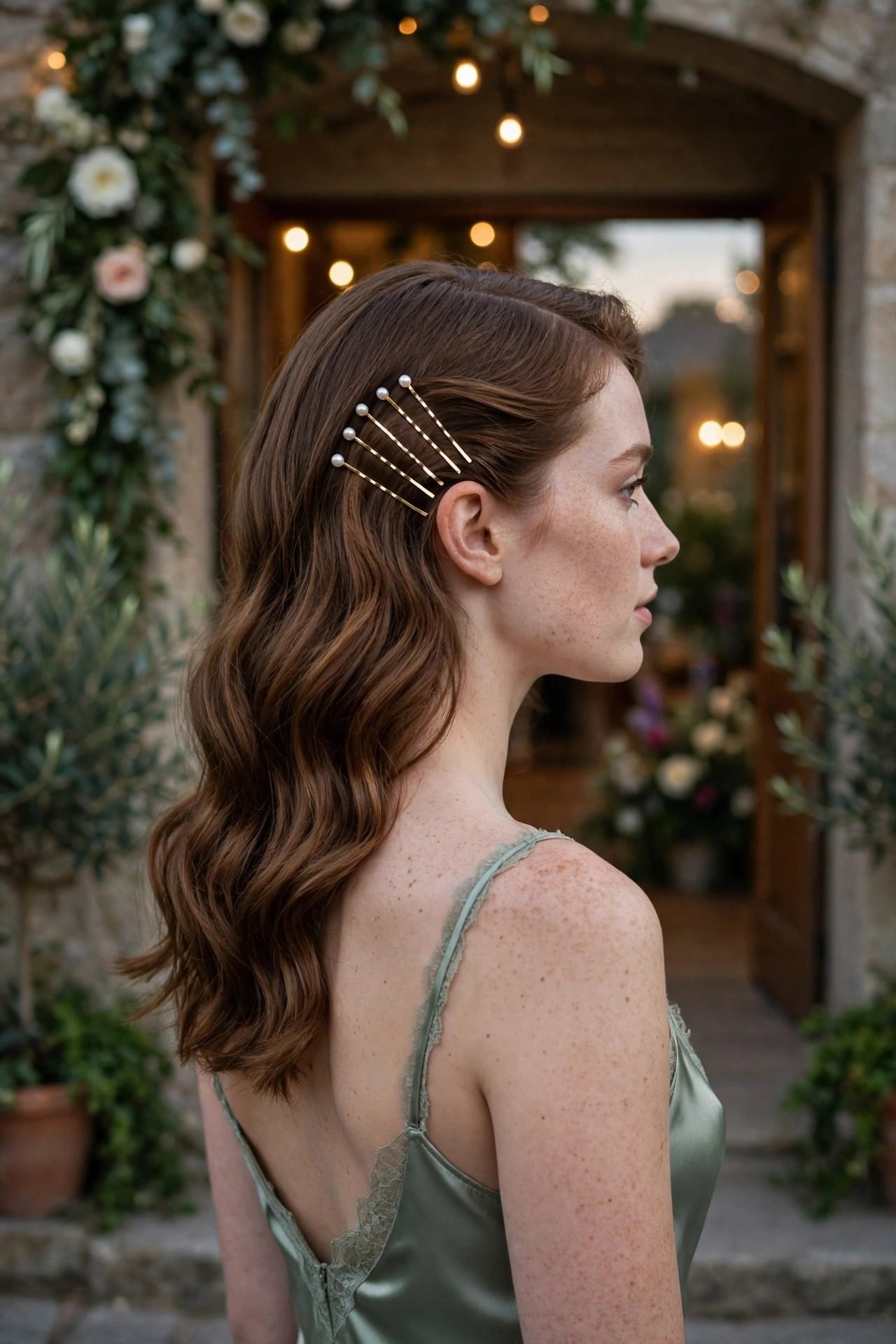 6. The Bobby Pin Side Sweep