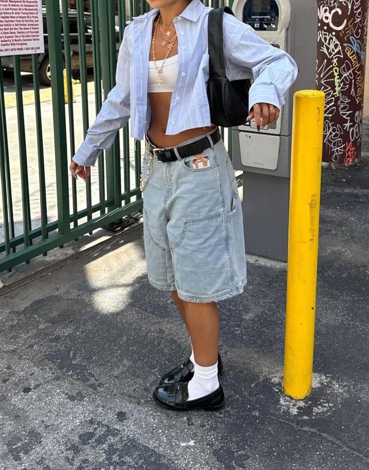 Y2K Jorts Outfits
