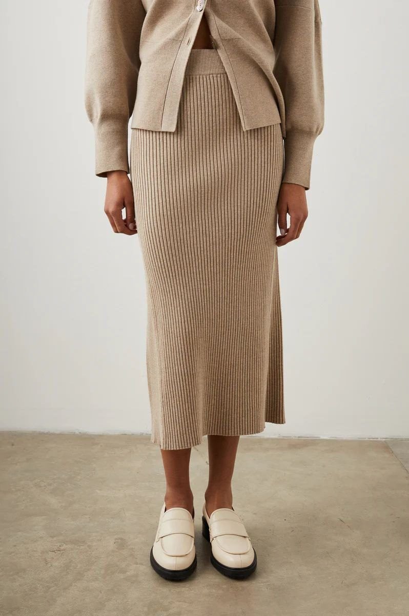 8. The Knit, Midi Skirt, and Loafers