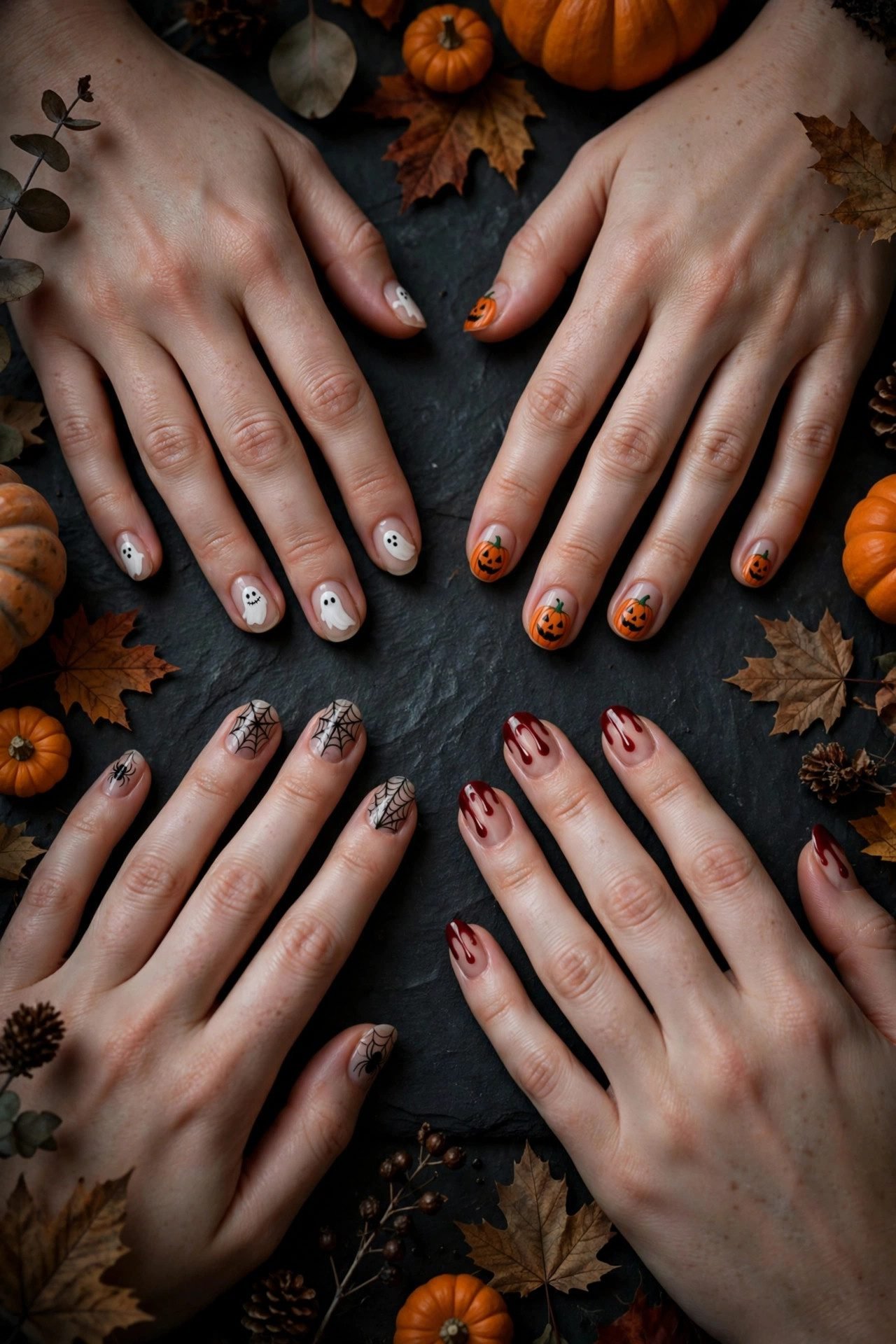 15 Short Halloween Nail Designs That Actually Work