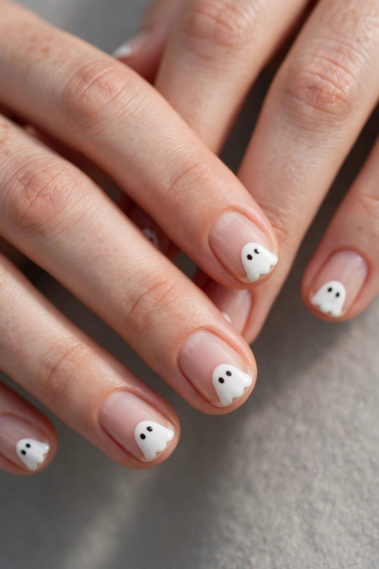 Ghost French Tips
