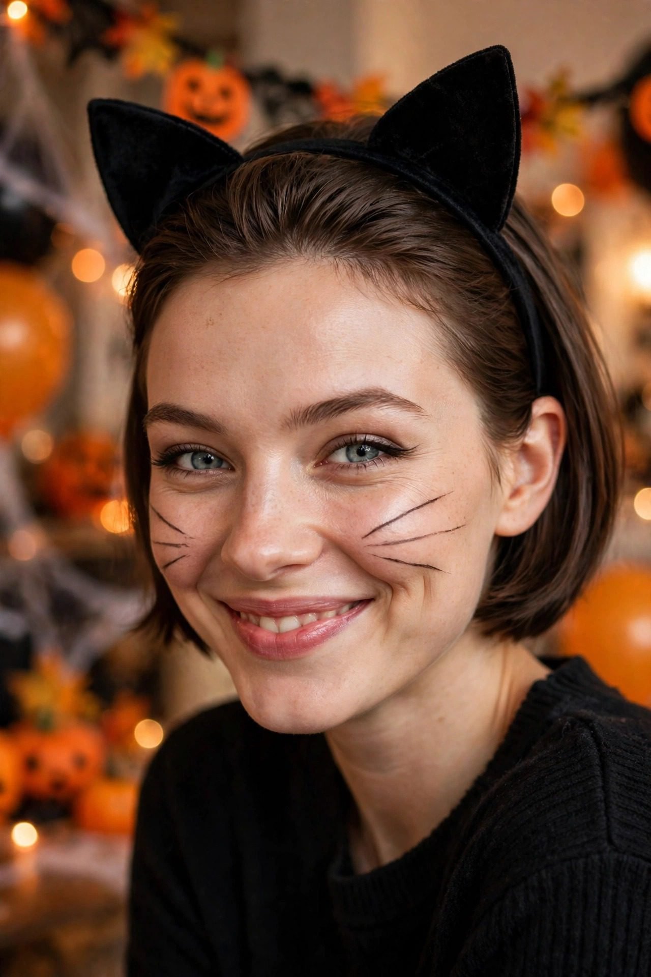 4. The Headband Cat