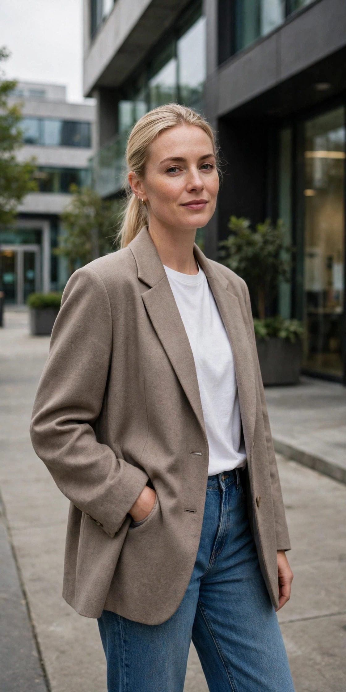 2. Tailored Blazers (But Relaxed)