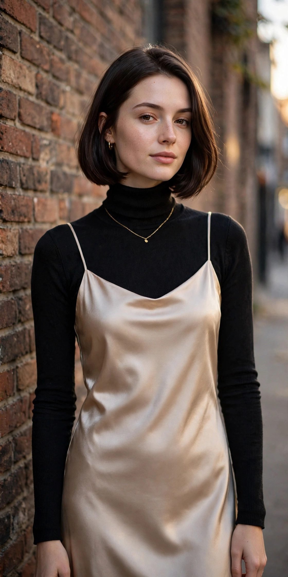 11. Turtlenecks Under Everything